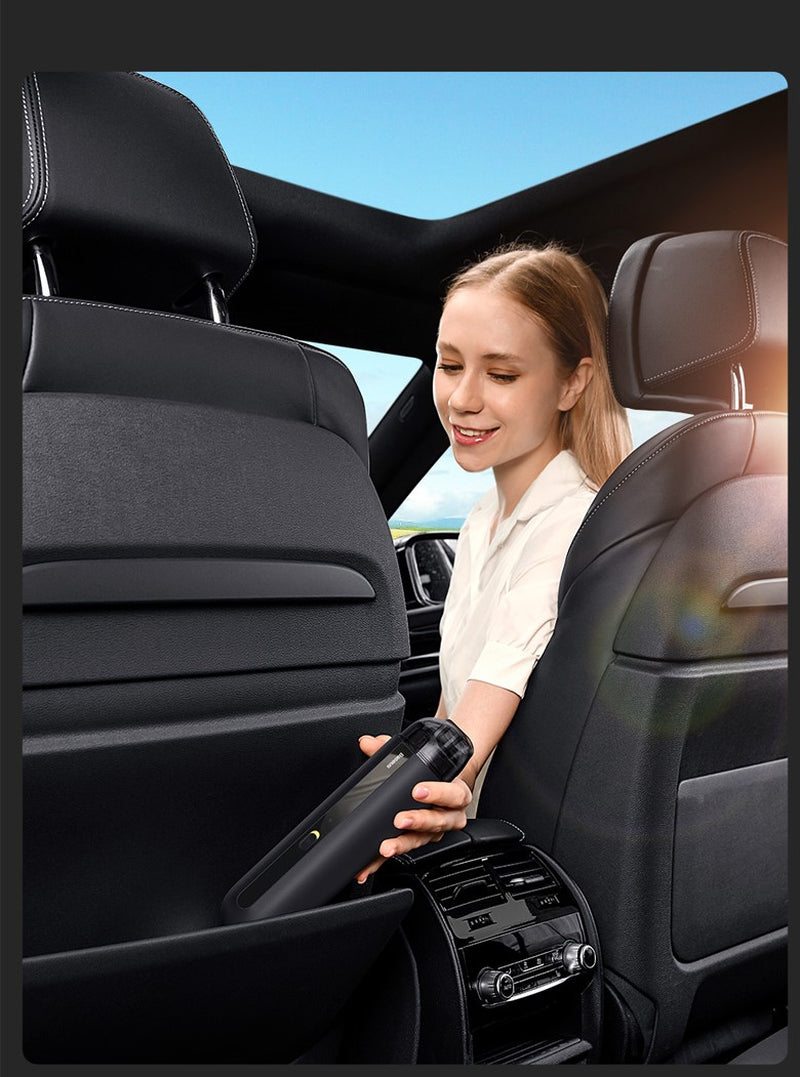 Wireless Handheld Car Vacuum Cleaner - 5000Pa Portable Mini Vacuum for Home and Desktop Cleaning