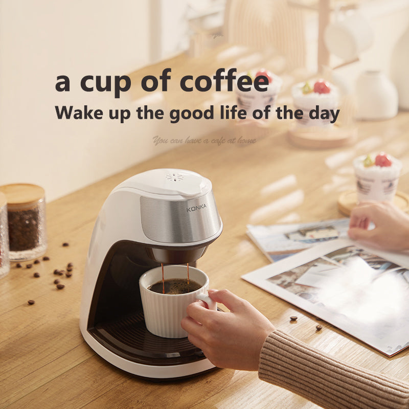 New Coffee Machine Fully Automatic.Small Portable Coffee Maker