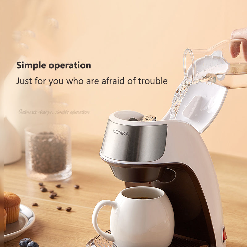New Coffee Machine Fully Automatic.Small Portable Coffee Maker